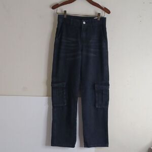 Women's Black Cargo Pants